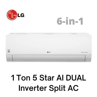 1 ton 5-star AI Dual inverter split AC